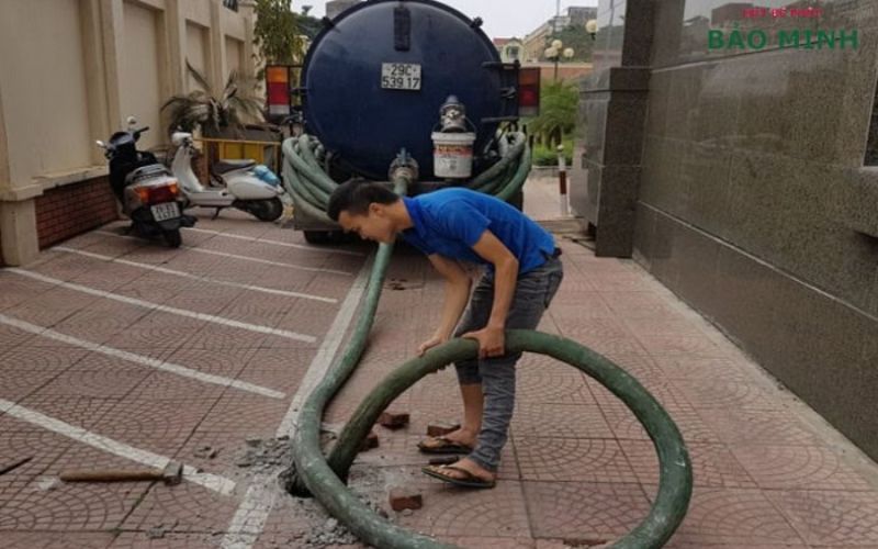 hút hầm cầu Bến Tre