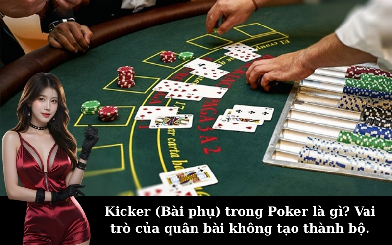 Kicker (Bài phụ) trong Poker là gì? Vai trò của quân bài không tạo thành bộ.