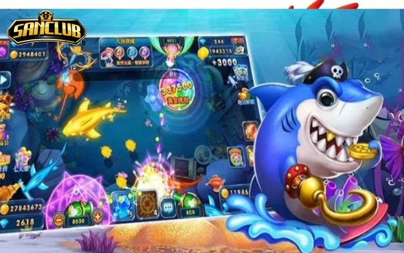 Top game bắn cá trực tuyến đồ họa đẹp nhất