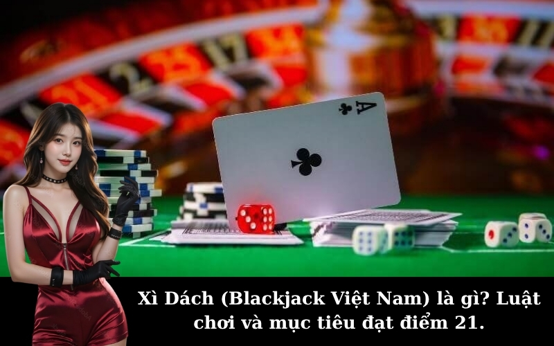 Xì Dách (Blackjack Việt Nam) là gì? Luật chơi và mục tiêu đạt điểm 21.