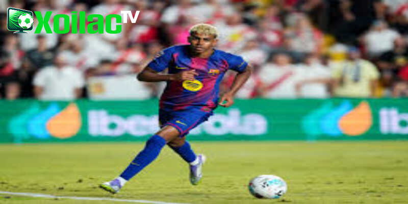 Yamal thể hiện tài năng với kỹ thuật và sự tự tin trên sân cỏ