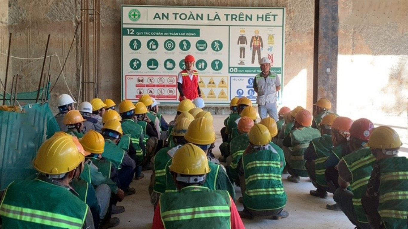 quy trình huấn luyện an toàn lao động