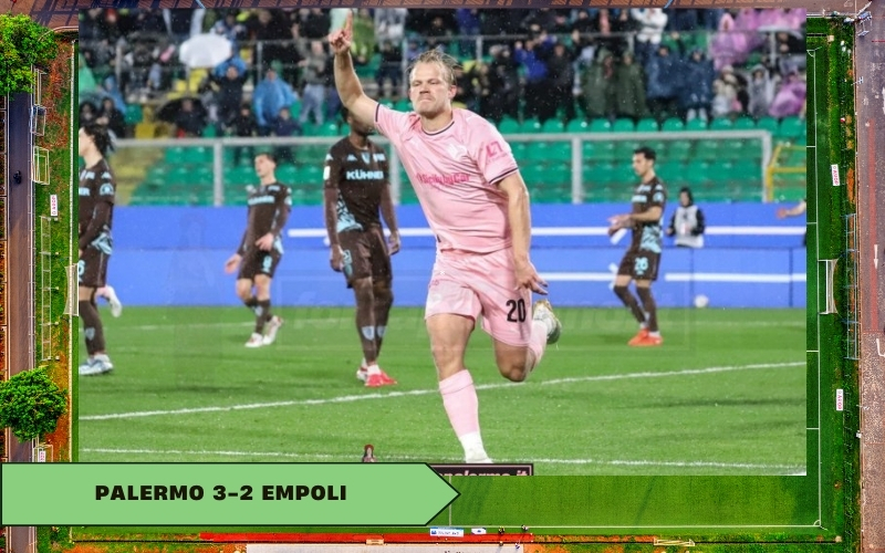 Palermo 3-2 Empoli